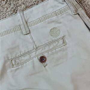 Timberland Jeans Mens 36x32 Tan Denim Cotton Straight Leg Streetwear Comfort